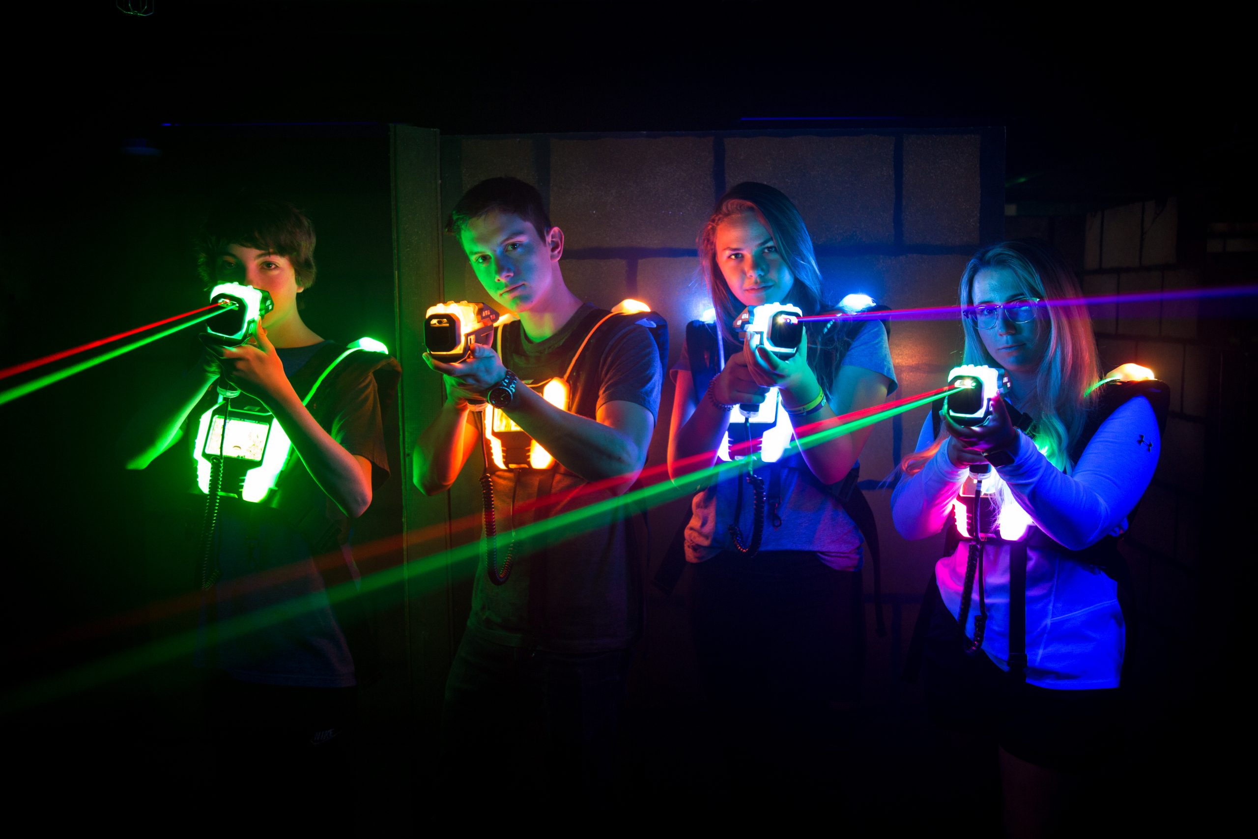 lasertag, laserdance prater