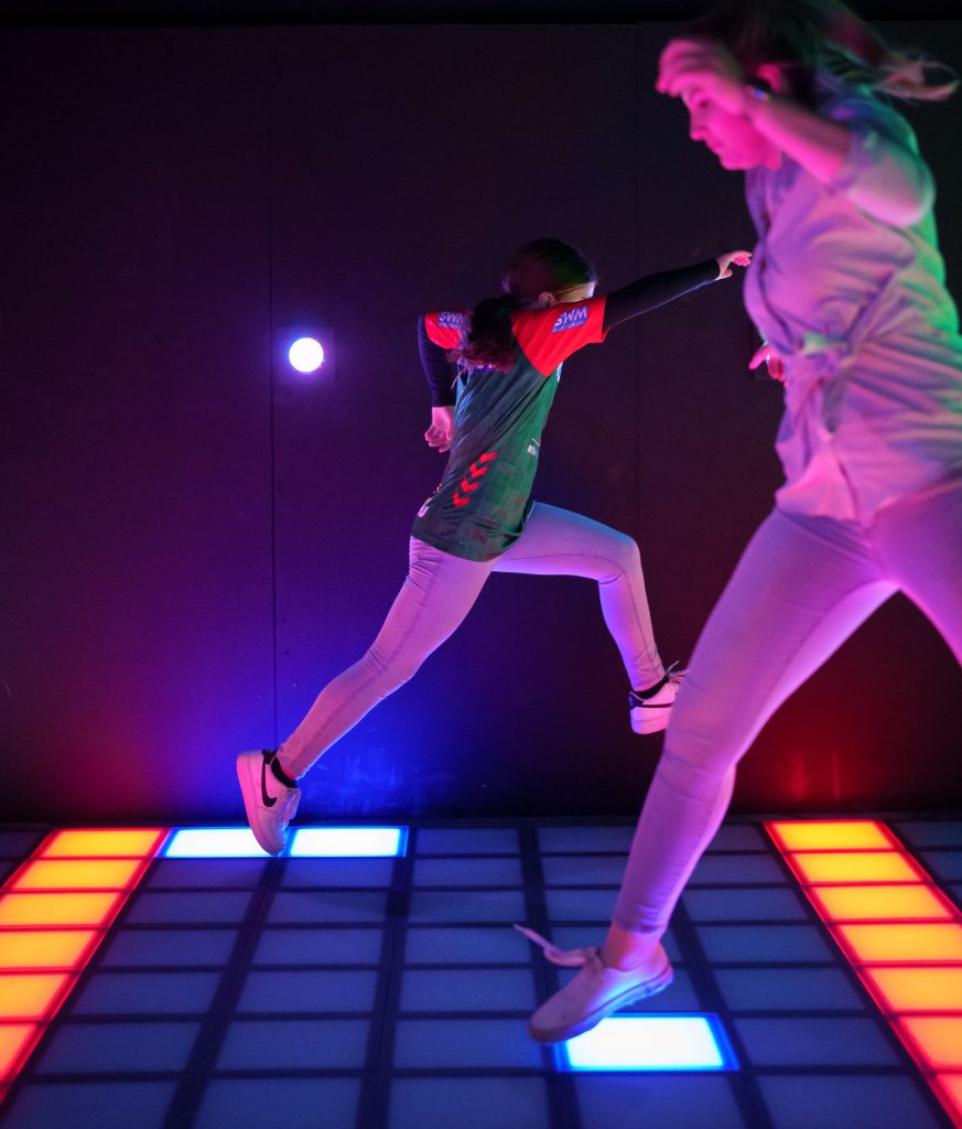 Pixel Games im Prater bei Laserdance Wien